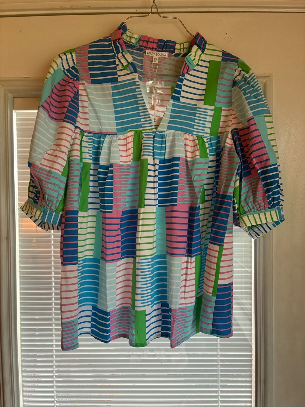 Women’s NWT MARY SQUARE Blouse XS